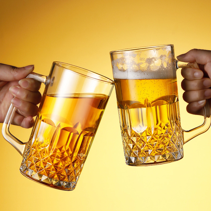 Craft Beer & Wine U- - 600 ml/1000 ml bierglas met handvat