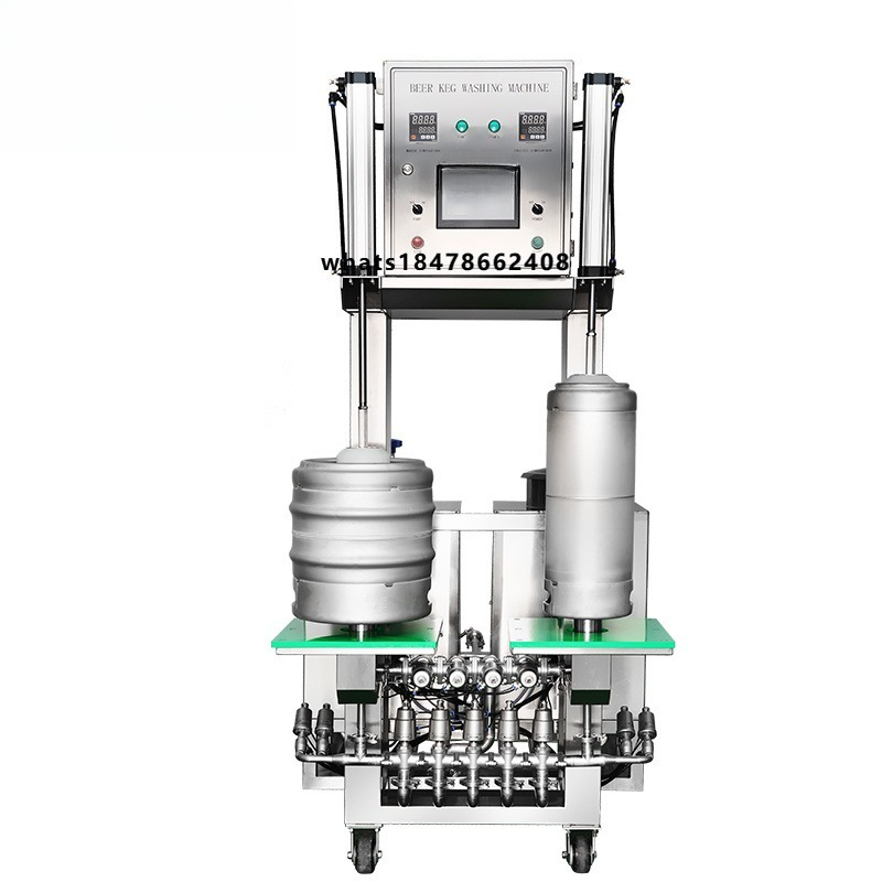 Craft Beer & Wine U- - Semi-automatische aluminium blikken vul- en sluitmachine,