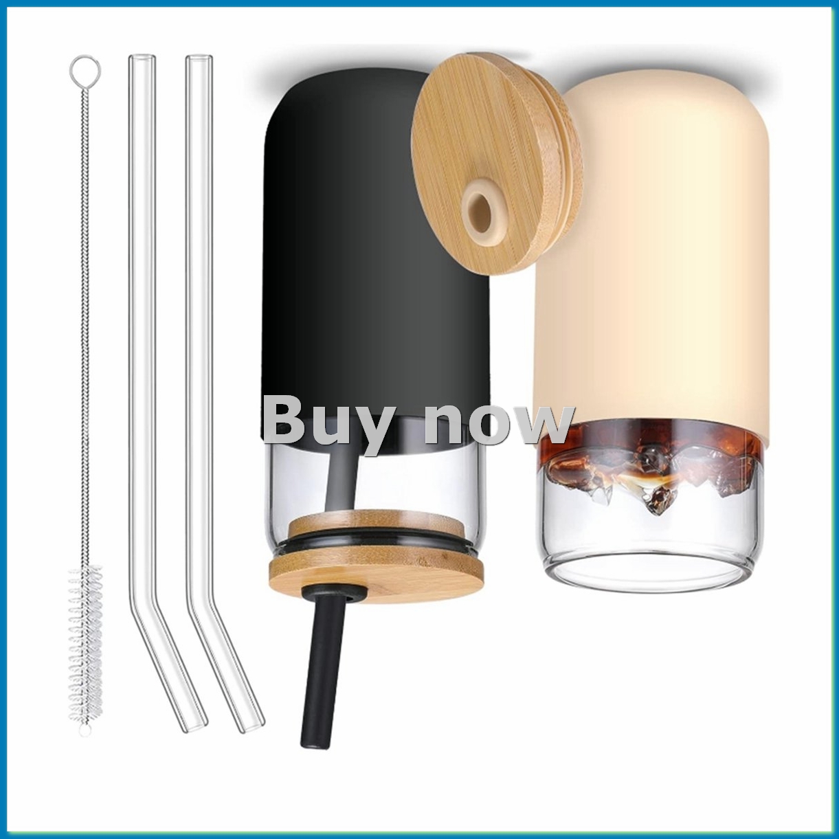 Beer & Wine Grab - 2 kleuren 20 OZ glazen bekers