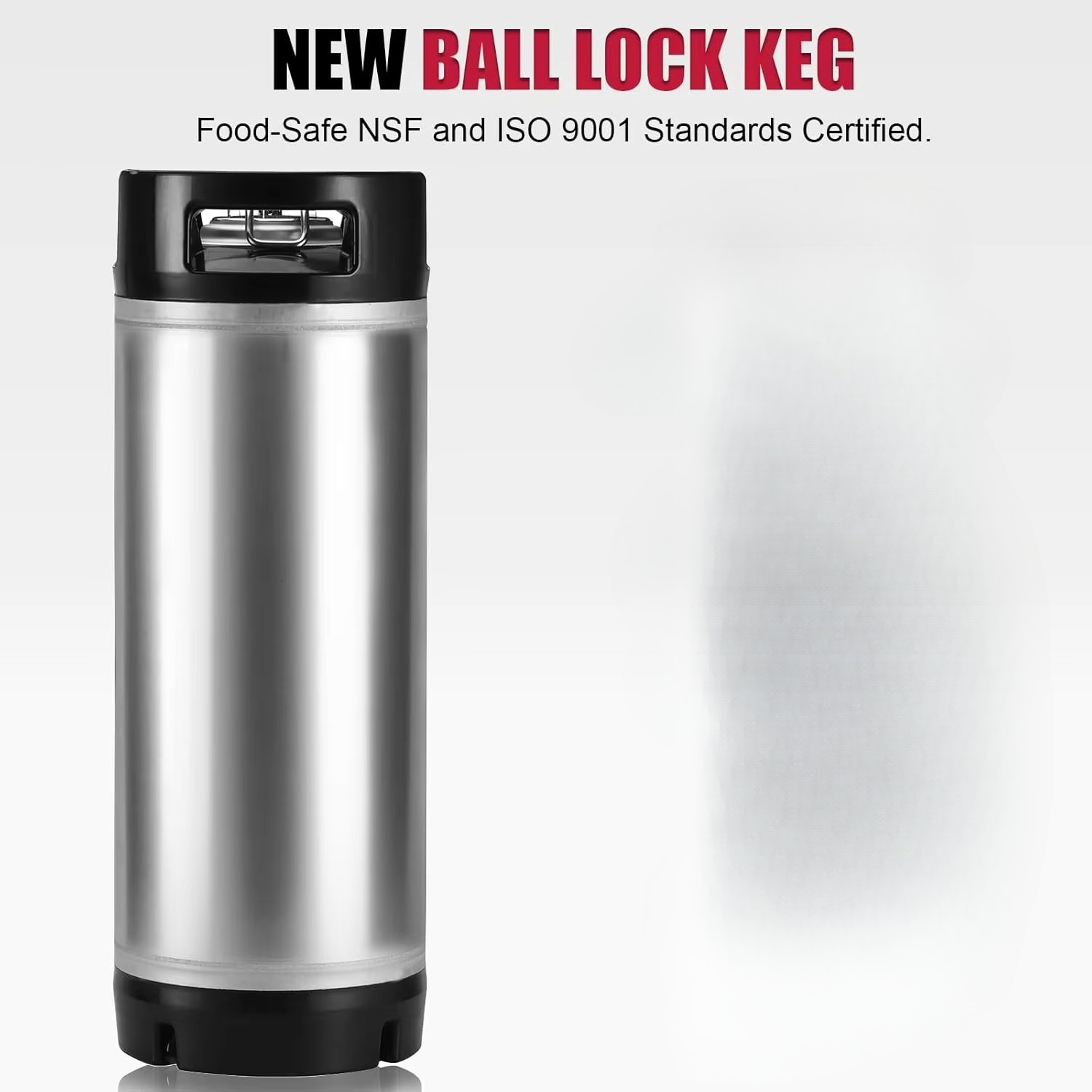 Craft Beer & Wine U- - Ball Lock Keg RVS Pepsi Soda