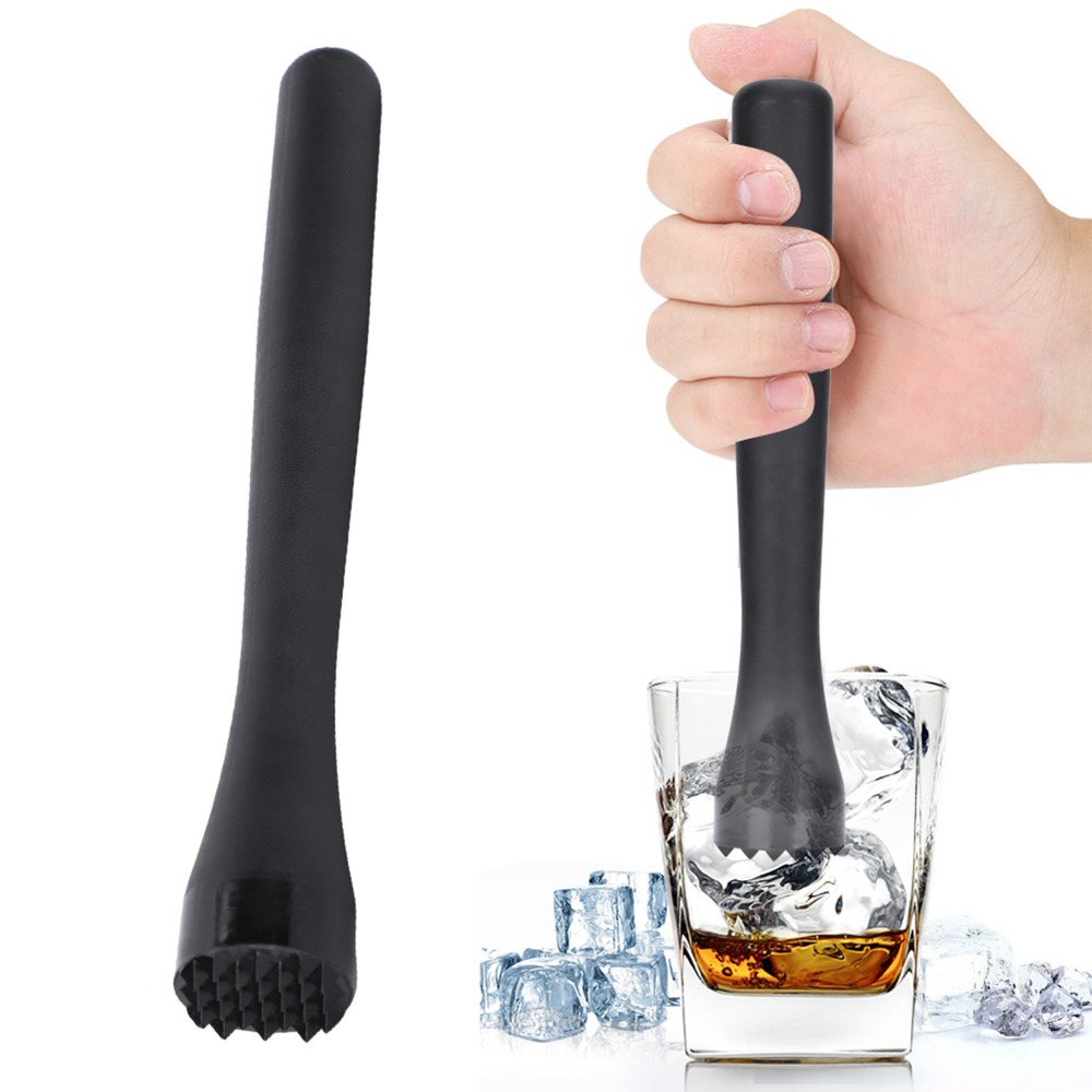 Duurzame zwarte cocktailmuddle - Muddler Cocktail Bar recensie en prijs