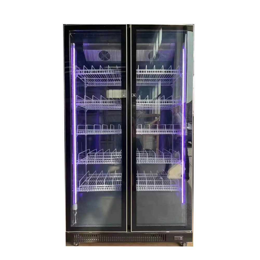 Commerciële glazen deuren vert - Beer & Wine Grab recensie en prijs