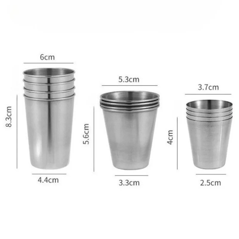 4 stks/set Outdoor RVS Waterbe - Beer Flight Set recensie en prijs