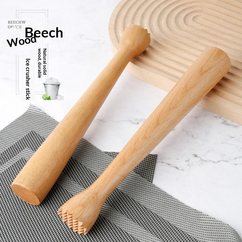 【Mooi】1 Stuks Ijsstamper Houte - Muddler Cocktail Bar recensie en prijs