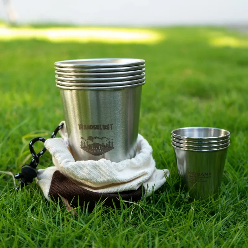 Outdoor 304 Rvs Cup Set Campin - Beer Flight Set recensie en prijs