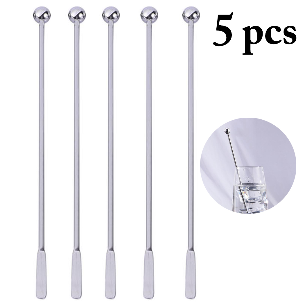 5 stks/set Creatieve 19 cm Rvs - Muddler Cocktail Bar recensie en prijs