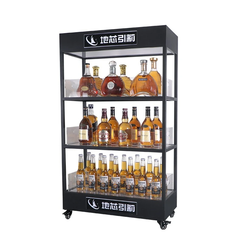Drie-laags verlichte wijnkast  - Wine Beer Rack recensie en prijs