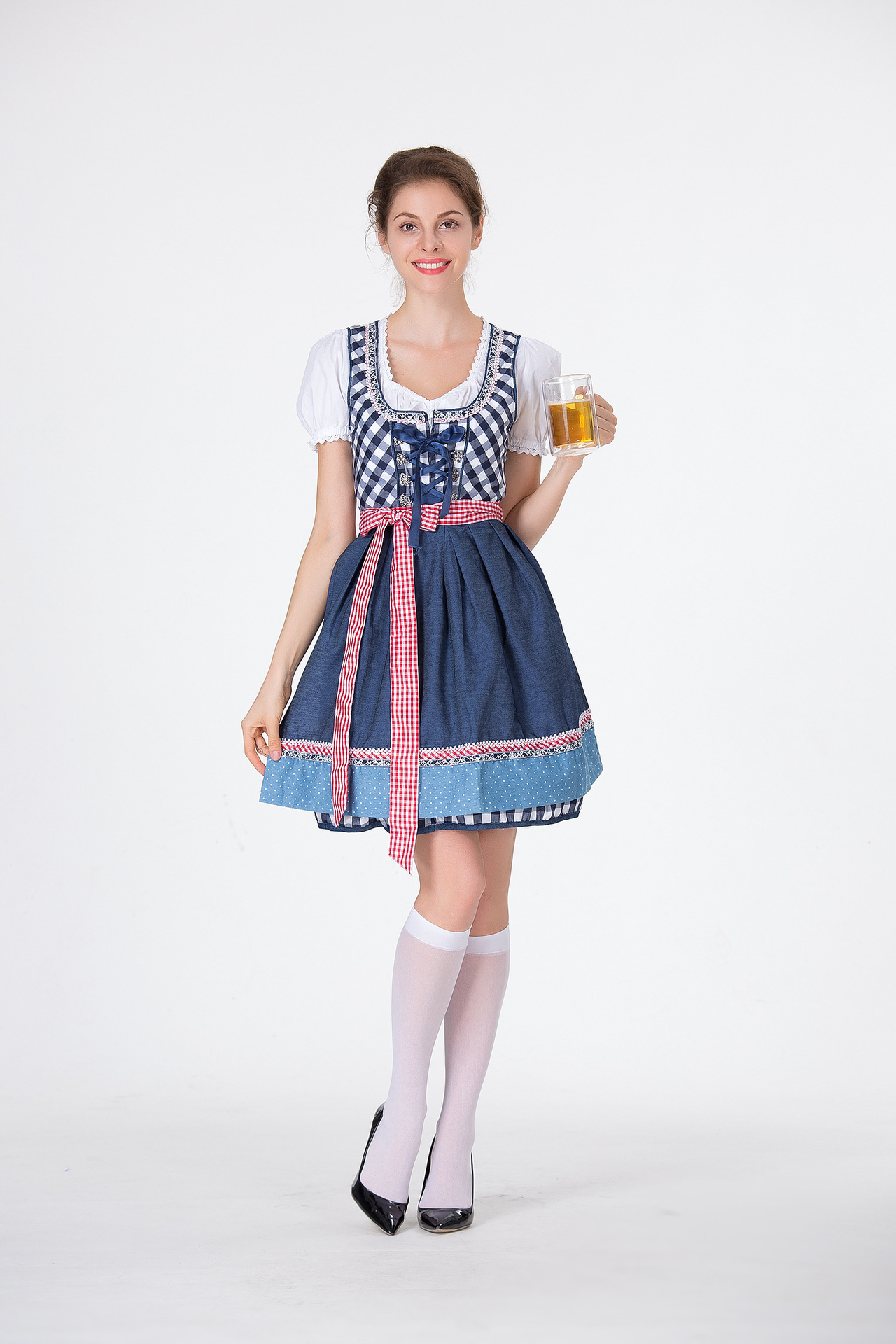 Dames Duitse Dirndl Jurk Gerui - Beer & Wine Grab recensie en prijs