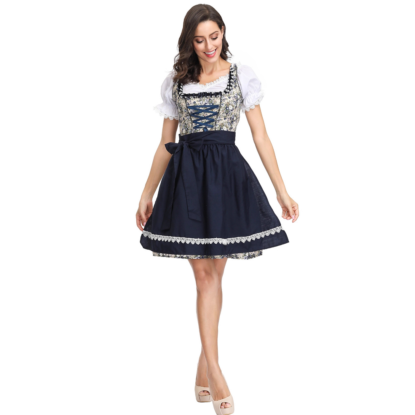 Dames Duitse Dirndl Jurk Gerui - Beer & Wine Grab recensie en prijs
