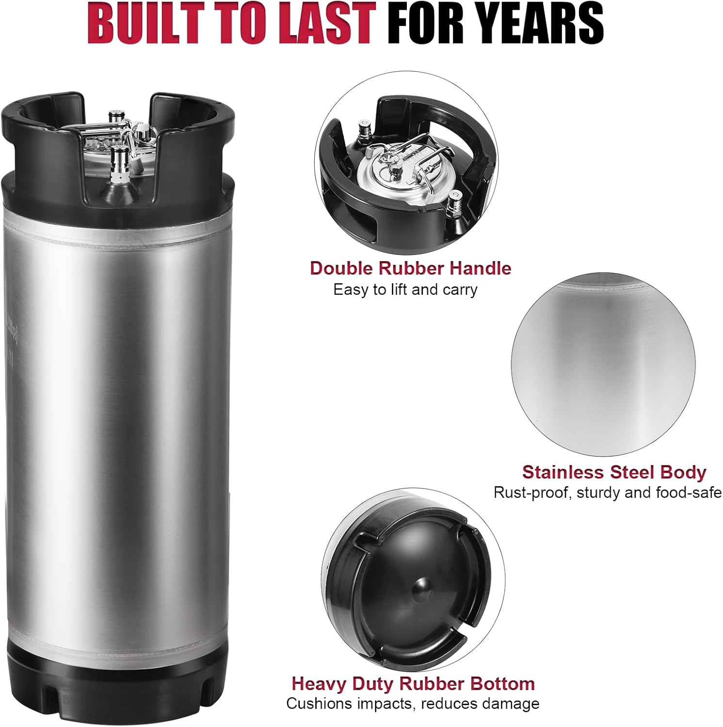 Ball Lock Keg RVS Pepsi Soda V - Craft Beer & Wine U- recensie en prijs