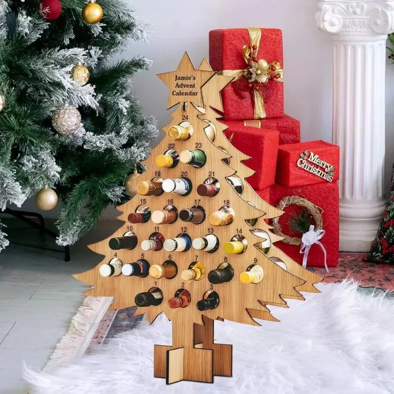 Kerstboom Houten Wijnrek Ambac - Craft Beer & Wine U- recensie en prijs