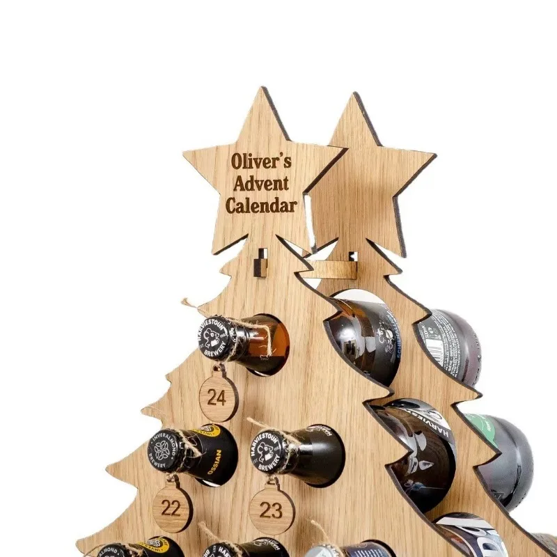 Kerstboom Houten Wijnrek Ambac - Craft Beer & Wine U- recensie en prijs